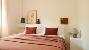 Double bedroom of the Family Suite at Hotel Petunia Ibiza
