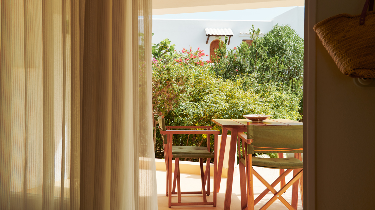 Terrace of the Family Suite at Hotel Petunia Ibiza