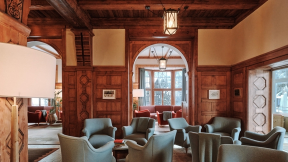 LOBBY GRAND HOTEL BELVEDERE WENGEN