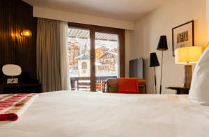Doppelzimmer in Val Thorens mit Ausblick