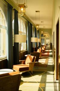 Event space at Grand Hotel Belvédère