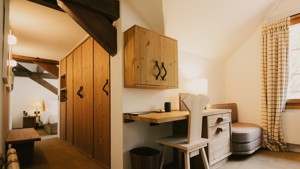 Das Attic Deluxe Zimmer