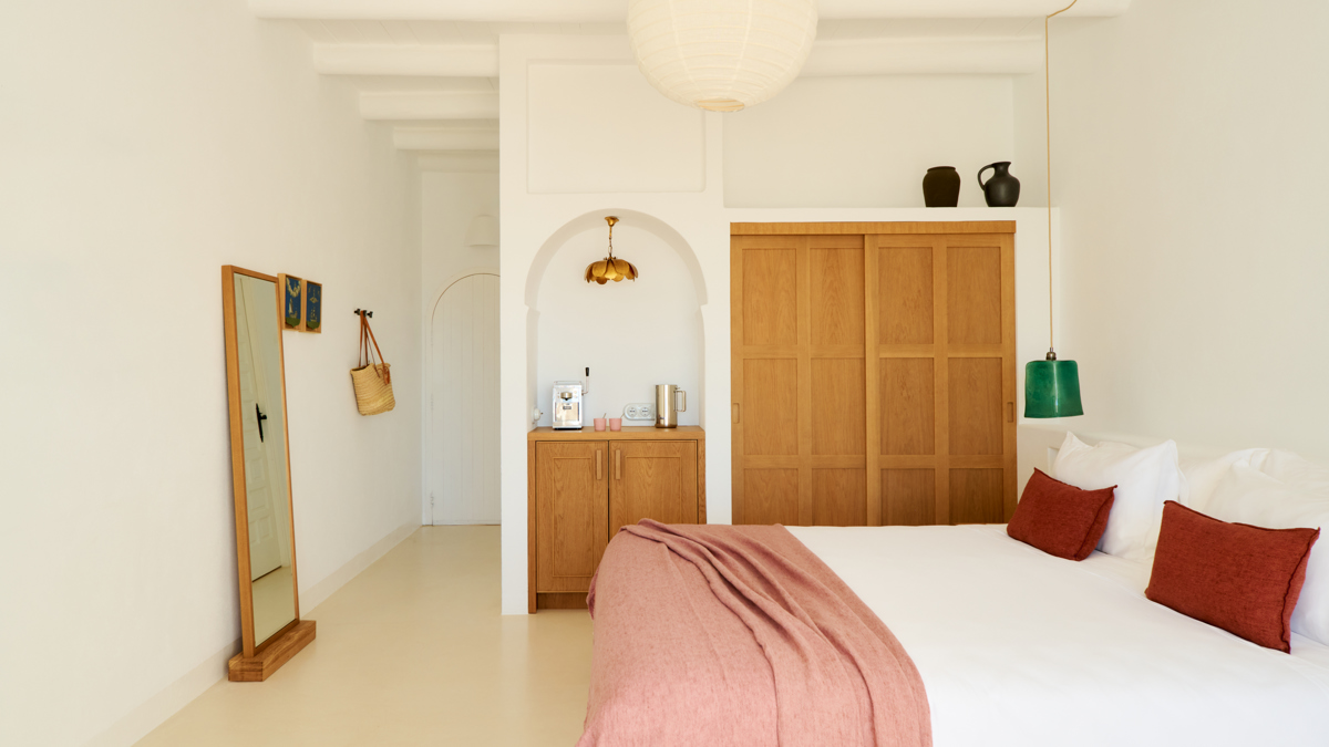 Es Vedrà Suite interiors at Hotel Petunia Ibiza