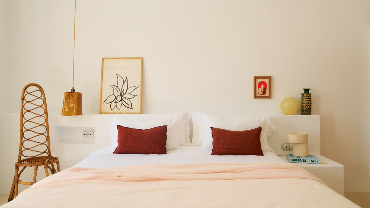 double bed from suite in Petunia ibiza