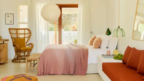 Buganvillea Suite with garden views at Hotel Petunia Ibiza