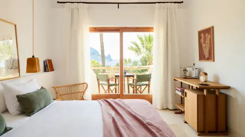 Baño de la suite en el Hotel Petunia Ibiza
