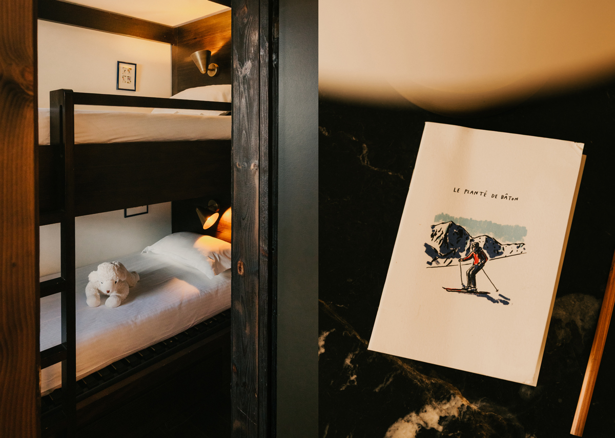 Etagenbetten für Kinder oder zusätzliche Gäste im Privilege-Zimmer.